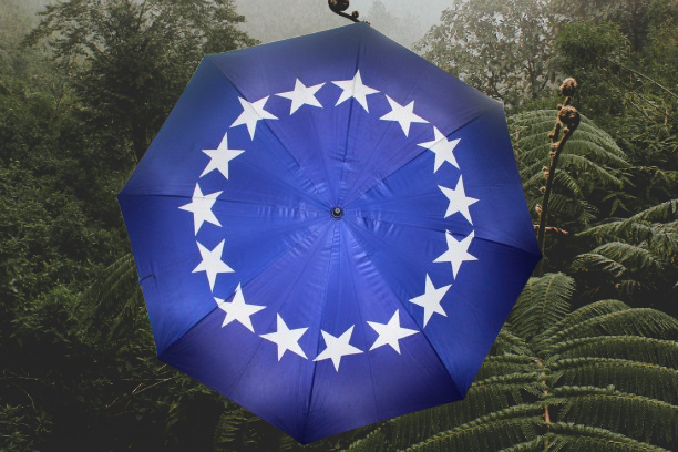 Cook Island 15 Stars Umbrella