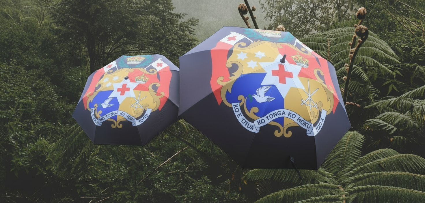 Tongan Coat of Arms Umbrella